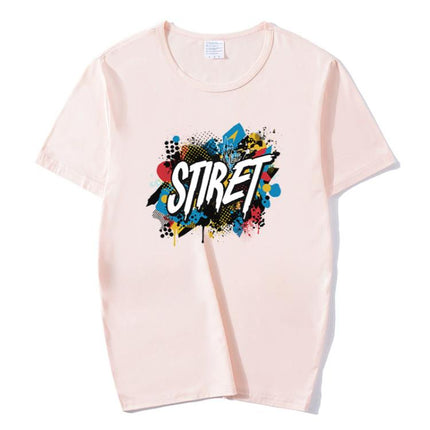 Round Neck Modal Short Sleeve T-shirt Custom Made Print Your Demand, Size: L, L, POD T-shirt