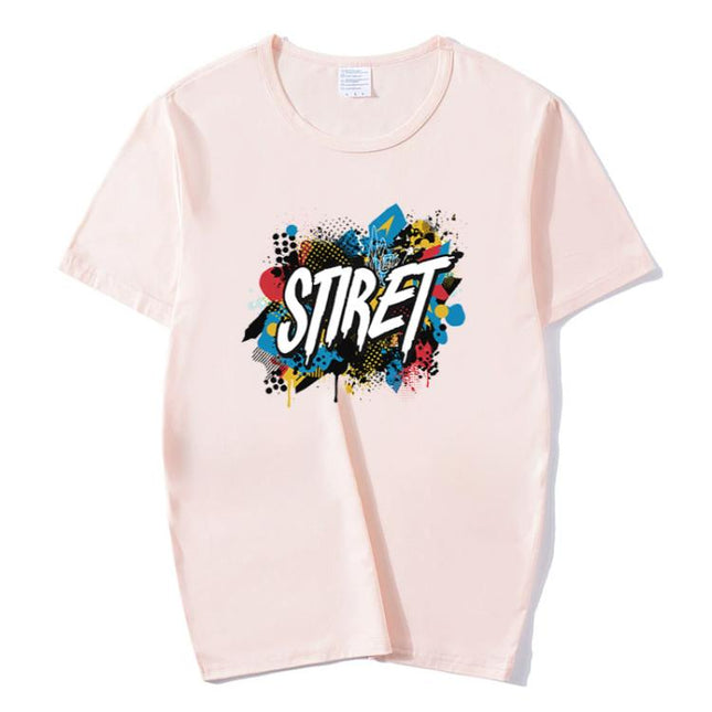 Round Neck Modal Short Sleeve T-shirt Custom Made Print Your Demand, Size: L, L, POD T-shirt