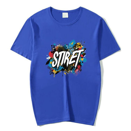 Round Neck Modal Short Sleeve T-shirt Custom Made Print Your Demand, Size: L, L, POD T-shirt