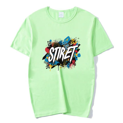 Round Neck Modal Short Sleeve T-shirt Custom Made Print Your Demand, Size: L, L, POD T-shirt