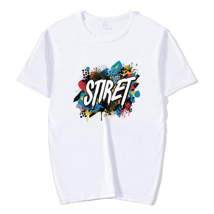 Round Neck Modal Short Sleeve T-shirt Custom Made Print Your Demand, Size: L, L, POD T-shirt