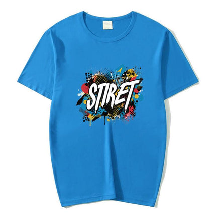 Round Neck Modal Short Sleeve T-shirt Custom Made Print Your Demand, Size: XXXL