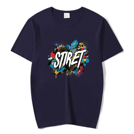 Round Neck Modal Short Sleeve T-shirt Custom Made Print Your Demand, Size: XXXL