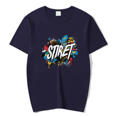 Round Neck Modal Short Sleeve T-shirt Custom Made Print Your Demand, Size: XXXL