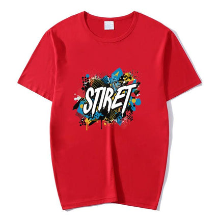 Round Neck Modal Short Sleeve T-shirt Custom Made Print Your Demand, Size: XXXL