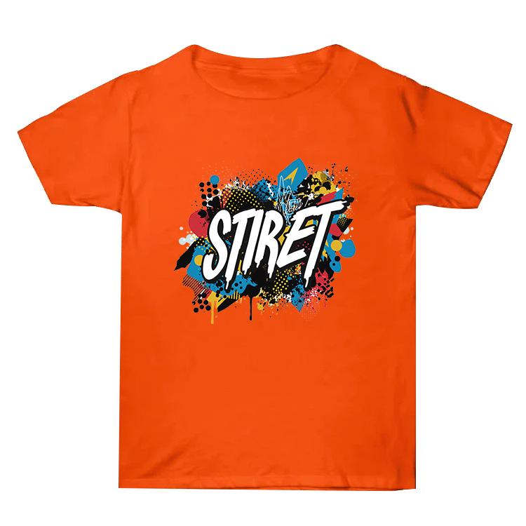 Summer Baggy Cotton Short Sleeve T-shirt Custom Made Print On Your Demand, Size: XXL