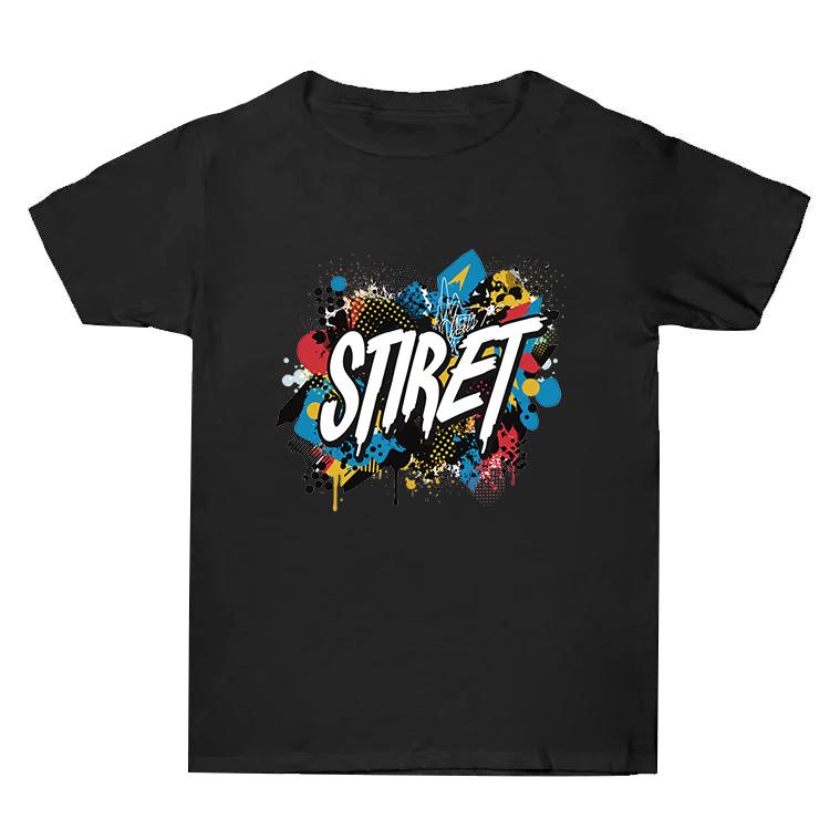 Summer Baggy Cotton Short Sleeve T-shirt Custom Made Print On Your Demand, Size: XXL