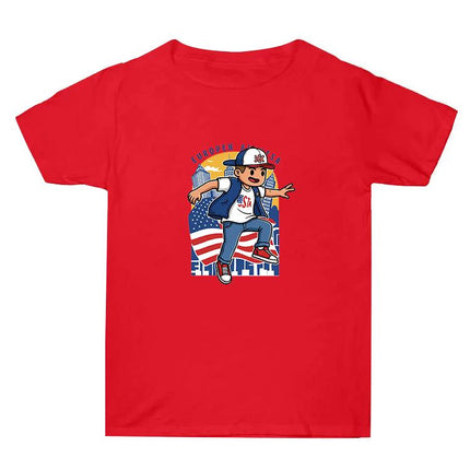 Summer Baggy Cotton Short Sleeve T-shirt Custom Made Print On Your Demand, Size: XXL