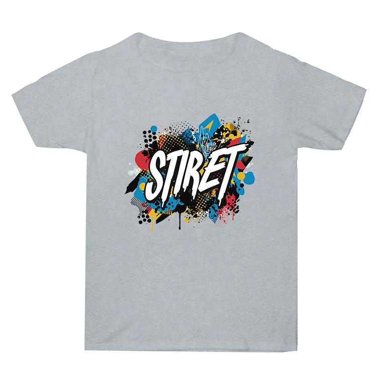 Summer Baggy Cotton Short Sleeve T-shirt Custom Made Print On Your Demand, Size: XXL