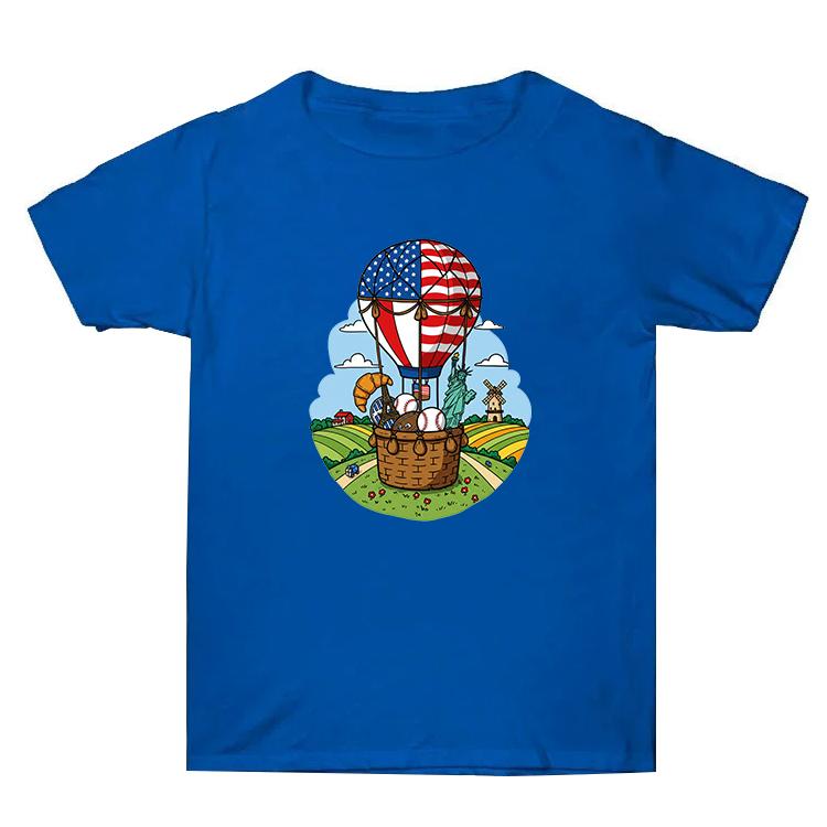 Summer Baggy Cotton Short Sleeve T-shirt Custom Made Print On Your Demand, Size: XXL
