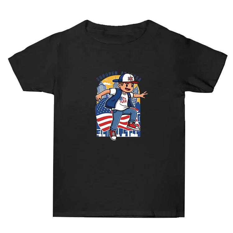Summer Baggy Cotton Short Sleeve T-shirt Custom Made Print On Your Demand, Size: XXXL