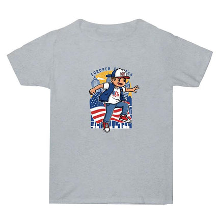 Summer Baggy Cotton Short Sleeve T-shirt Custom Made Print On Your Demand, Size: XXXL, XXXL