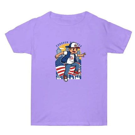 Summer Baggy Cotton Short Sleeve T-shirt Custom Made Print On Your Demand, Size: XXXL