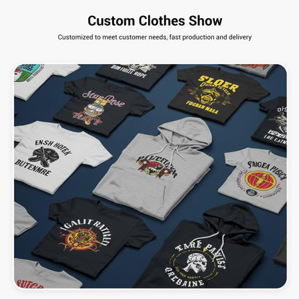 Summer Baggy Cotton Short Sleeve T-shirt Custom Made Print On Your Demand, Size: XXXL, POD T-Shirt, XXXL