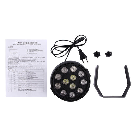 with LED Display, Master / Slave / DMX512 / Auto Run Modes, EU Plug