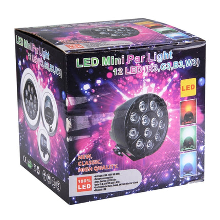 with LED Display, Master / Slave / DMX512 / Auto Run Modes, EU Plug