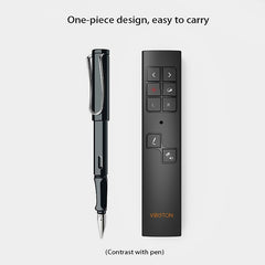 VIBOTON PP930 2.4GHz Multimedia Presentation Remote PowerPoint Clicker Wireless Presenter Handheld Controller Flip Pen, Control Distance: 30m