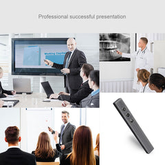 PR-20 Wireless Presenter PowerPoint PPT Clicker Presentation Remote Control Pen Laser Pointer Flip Pen with Air Mouse Function, Laser Pointer Flip Pen