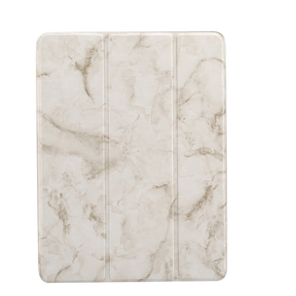 Marble Texture Pattern Horizontal Flip Case for iPad 9.7 (2018) , with Three-folding Holder & Pen Slots, For iPad 9.7 (2018), For iPad 9.7 (2018) & iPad Air & iPad Air 2 & iPad Pro 9.7 & iPad 9.7 2017