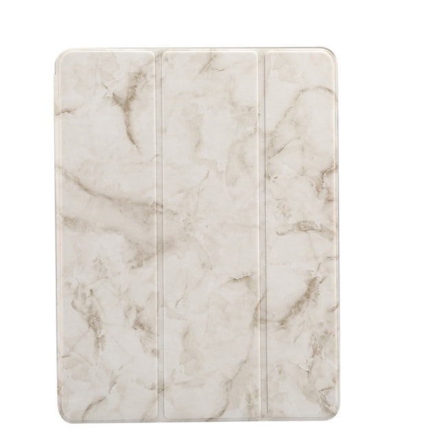 Marble Texture Pattern Horizontal Flip Case for iPad 9.7 (2018) , with Three-folding Holder & Pen Slots, For iPad 9.7 (2018), For iPad 9.7 (2018) & iPad Air & iPad Air 2 & iPad Pro 9.7 & iPad 9.7 2017