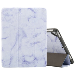 Marble Texture Pattern Horizontal Flip Case for iPad 9.7 (2018) , with Three-folding Holder & Pen Slots, For iPad 9.7 (2018), For iPad 9.7 (2018) & iPad Air & iPad Air 2 & iPad Pro 9.7 & iPad 9.7 2017