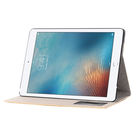 Horizontale Klapphülle aus Leder mit Kartenmuster, Halterung, Kartenfächern und Geldbörse für iPad Pro 9,7 Zoll, zufällige Musterlieferung, PRI2001A, PRI2001B, PRI2001C