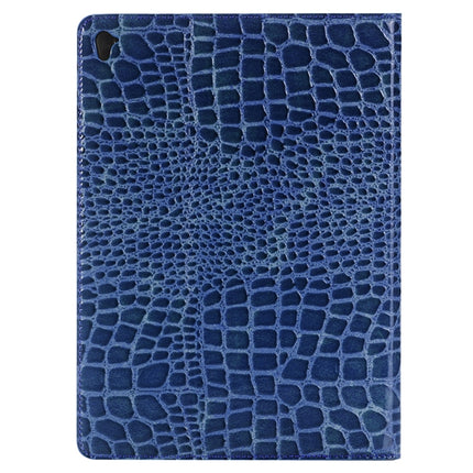 Horizontale Klapphülle aus Leder mit Krokodilstruktur, Halter, Kartenfächern und Geldbörse für iPad Pro 9,7 Zoll