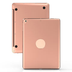 F19B für iPad 9.7 (2017/2018) &amp; iPad Air &amp; Air 2 &amp; iPad Pro 9.7 &amp; Neues iPad 9.7 Zoll (2017) Ultradünne horizontale Flip-Tablet-Hülle aus ABS + Bluetooth-Tastatur