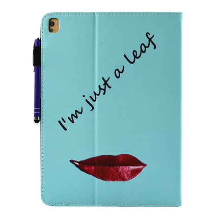 Für iPad Pro 9,7 Zoll, horizontales Flip-Lederetui mit Halterung &amp; Geldbörse &amp; Kartenfächern &amp; Schlaf-/Weckfunktion &amp; Stiftfach, für Apple iPad Pro 9,7 Zoll