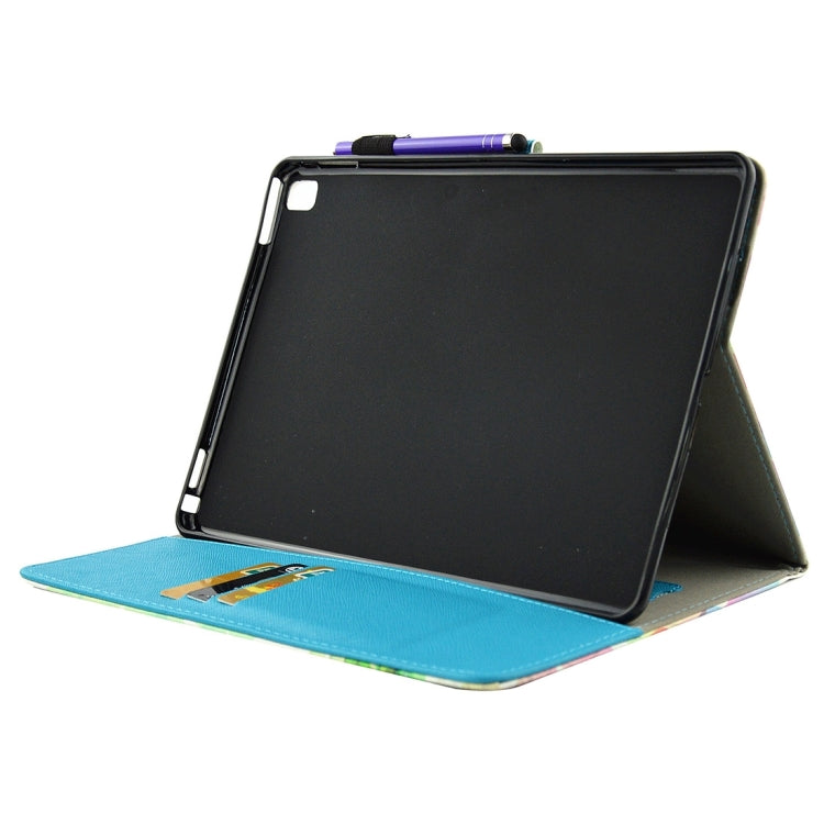 Für iPad Pro 9,7 Zoll, horizontales Flip-Lederetui mit Halterung &amp; Geldbörse &amp; Kartenfächern &amp; Schlaf-/Weckfunktion &amp; Stiftfach, für Apple iPad Pro 9,7 Zoll