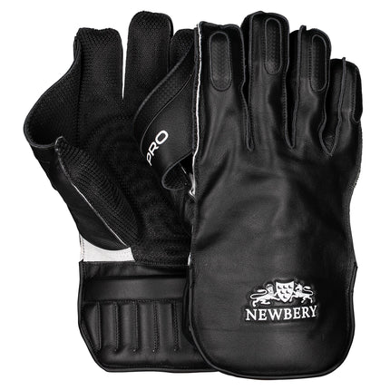 Pro Wicket-Keeping Gloves (Black)