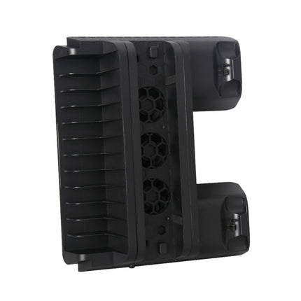 DOBE TP4-882 3 in 1 Game Console Cooling Fan + Game Storage Slots + Game Controller Charging Dock for Sony PS4 / PS4 Pro / PS4 Slim, For PS4 / PS4 Pro / PS4 Slim