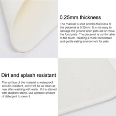 Original Xiaomi Youpin Jordan & Judy Pet Silicone Anti-spill Placemat, Size: 530x380x2.5mm (Beige), 530x380x2.5mm