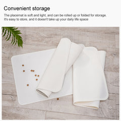 Original Xiaomi Youpin Jordan & Judy Pet Silicone Anti-spill Placemat, Size: 530x380x2.5mm (Beige), 530x380x2.5mm