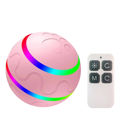 O1 Intelligent Remote Control Pet Toy Dog Training Luminous Ball