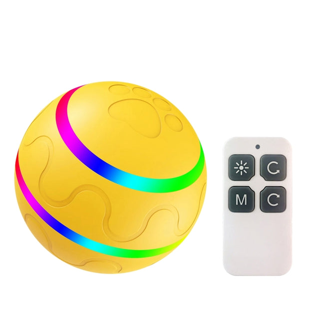 O1 Intelligent Remote Control Pet Toy Dog Training Luminous Ball