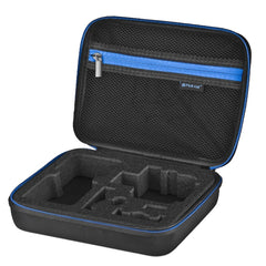 PULUZ Waterproof Carrying and Travel Case for for GoPro, Insta360, DJI and Other Action Cameras Accessories, Medium Size: 23cm x 17cm x 7cm, For GoPro, Size: 23cm x 17cm x 7cm