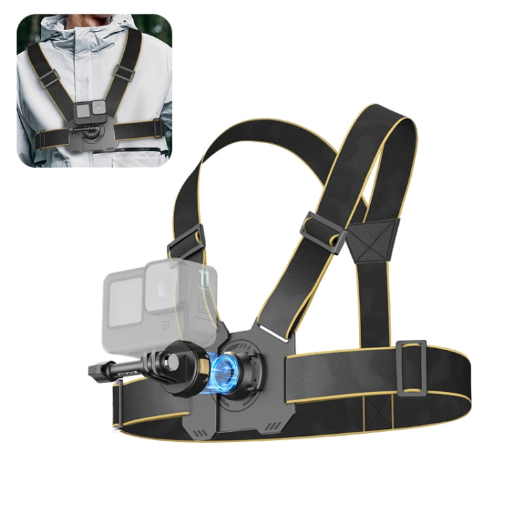 PULUZ Magnetic Quick-release Chest Strap Harness Belt, Chest Strap