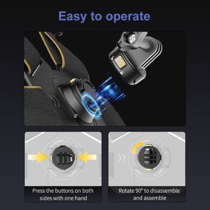 PULUZ Magnetic Quick-release Chest Strap Harness Belt