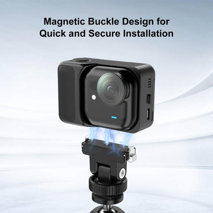 For Insta360 GO  UItra PULUZ Plastic Gimbal Magnetic Quick Release Base Mount, Gimbal Quick Release Base