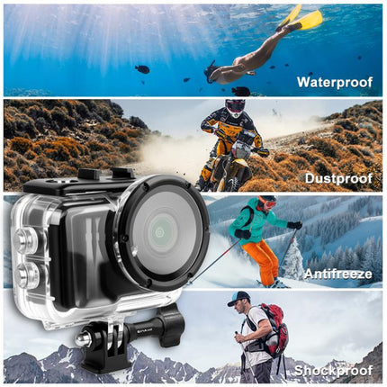 For Insta360 GO Ultra PULUZ 50m Waterproof Case Camera Dive Housing Cover, For Insta360 GO Ultra