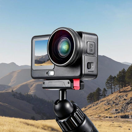 For DJI Osmo Action 6 PULUZ FOV Boost Lens 185 Degree Wide Angle Lens, For DJI Osmo Action 6