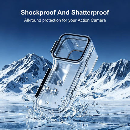For DJI Osmo Pocket 4 Gimbal Camera 50m Diving Waterproof Case