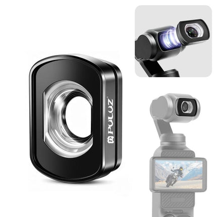 For DJI Osmo Pocket 4 / 3 Magnetic Wide-Angle Lens 112 Degree FOV Filter, PULUZ For DJI Osmo Pocket 4 / 3