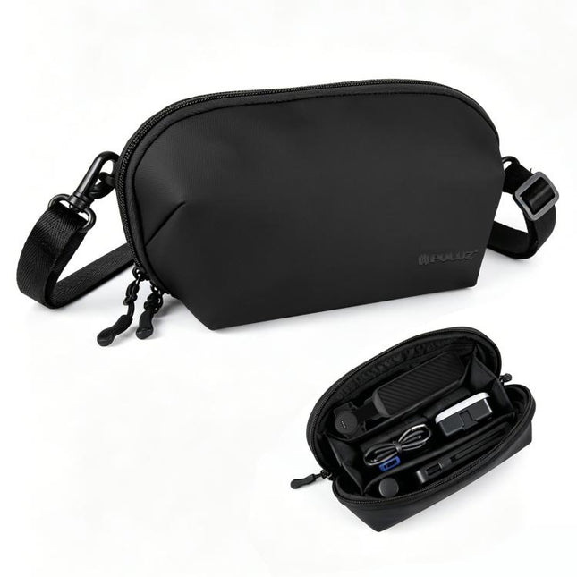For DJI Osmo Pocket 4 / 3 PULUZ Multifunctional Carrying Storage Handbag Data Camera Digital Bag with Shoulder Strap, Camera Digital Bag