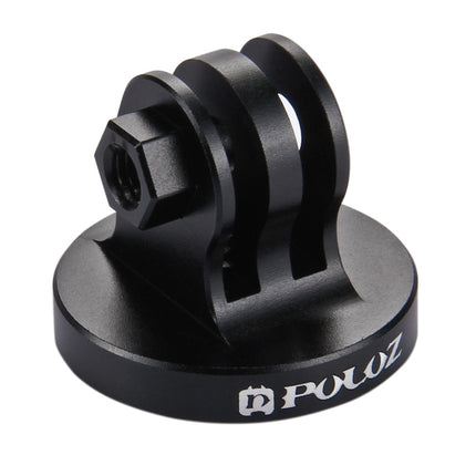PULUZ 1/4 inch Screw Hole Tripod Mount CNC Adapter for GoPro, Insta360, DJI and Other Action Cameras