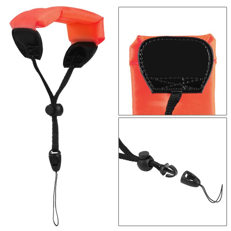 Correa de muñeca flotante para fotografía submarina PULUZ para GoPro, Insta360, DJI y otras cámaras de acción, longitud: 20 cm, correa de muñeca flotante