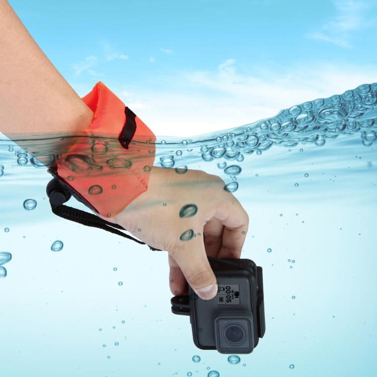 Correa de muñeca flotante para fotografía submarina PULUZ para GoPro, Insta360, DJI y otras cámaras de acción, longitud: 20 cm, correa de muñeca flotante