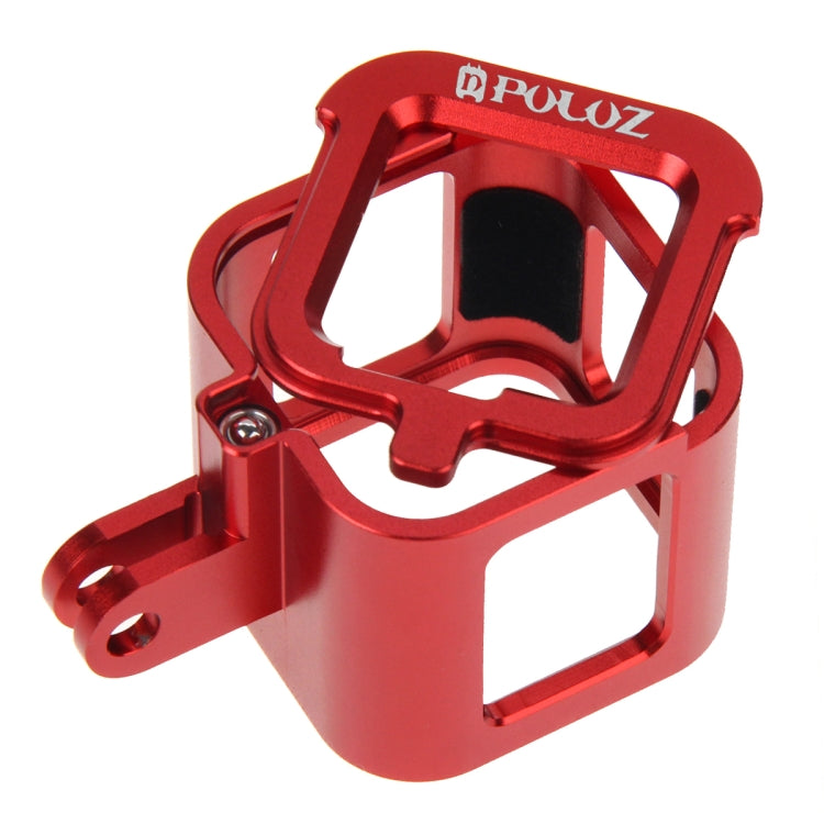 PULUZ Gehäuseschale CNC-Aluminiumlegierung Schutzkäfig mit Versicherungsrahmen für GoPro HERO5 Session /HERO4 Session /HERO Session, für HERO5 Session mit Rahmen UK-Lager, für HERO4 Session UK-Lager, für HERO5 Session mit Rahmen US-Lager