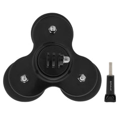 PULUZ Triangle Suction Cup Mount with Screw for GoPro, Insta360, DJI and Other Action Cameras, Triangle Sucker Mount